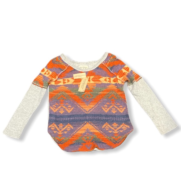 Denim & Supply Ralph Lauren Tops - NWT Denim & Supply Aztec Long Sleeve Top Small
